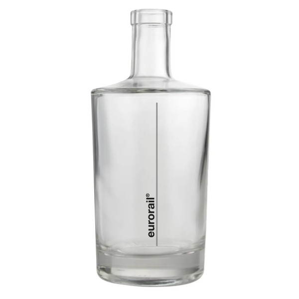 Fles Neos 1,0 Liter INCL KURKDOP ZWART