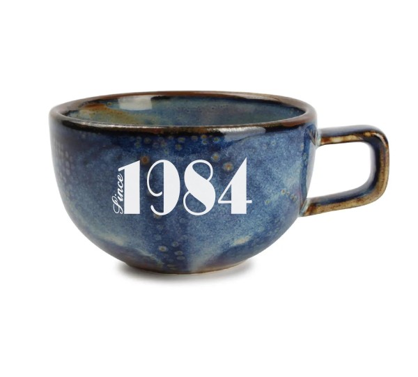 Nova Blue Cappuccino Kop 28 cl