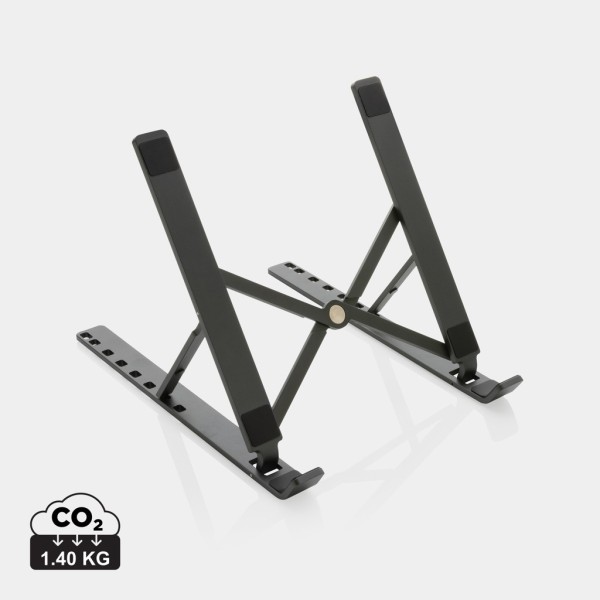 Terra RCS gerecycled aluminium laptop/tablet stand, grijs