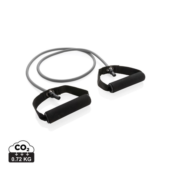 Fitness weerstandsband in etui, antraciet