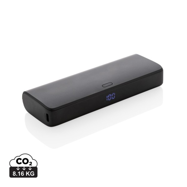 FlashCharge RCS rplastic 20000 mah powerbank met snelladen, zwart