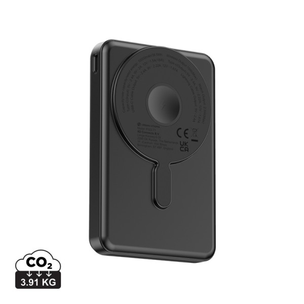 Urban Vitamin Delano 5-in-1 10.000mAh 20WPD magn. powerbank, zwart