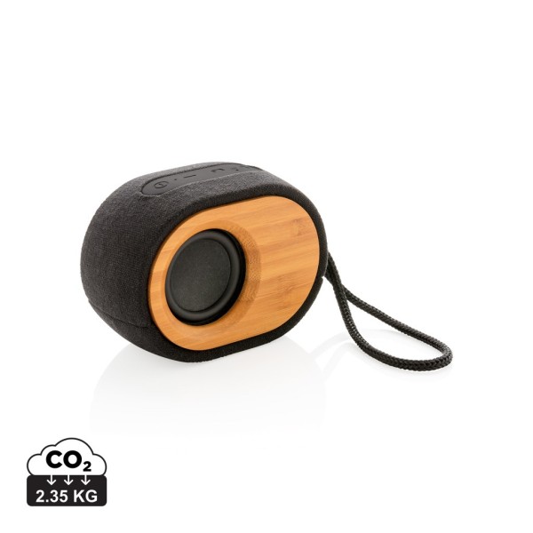 Bamboo X 5W speaker, zwart