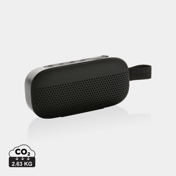 RCS gerecycled plastic Soundbox 5W speaker, zwart