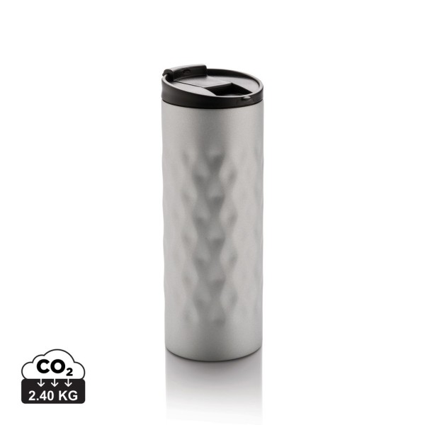 Geometric tumbler, zilver
