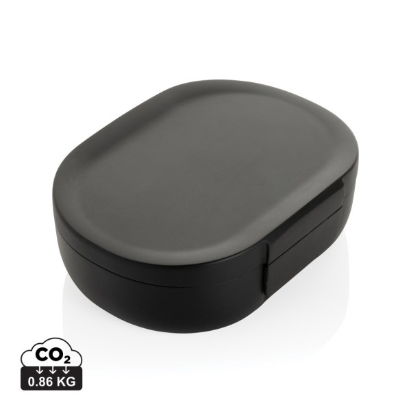 Avira Atlas RCS gerecyceld plastic 700ML lunchbox, zwart