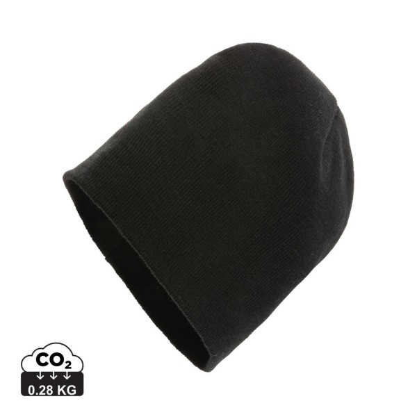 Impact AWARE™ Polylana® klassieke beanie, zwart