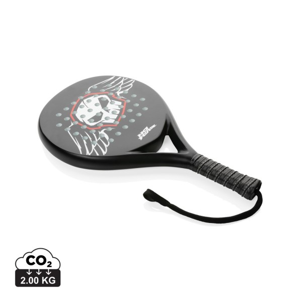 No Fear Fiber Glass Padel Racket, zwart
