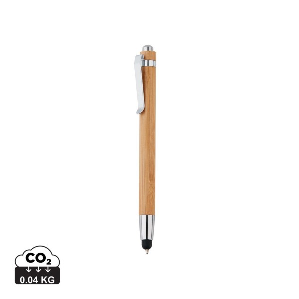 Bamboe touchscreen pen, bruin