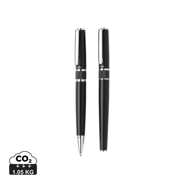 Swiss Peak deluxe pen set, zwart