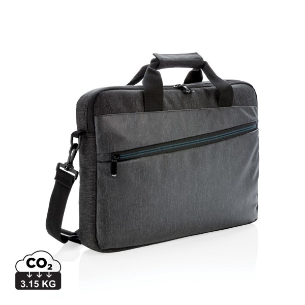 900D laptop tas PVC vrij, zwart