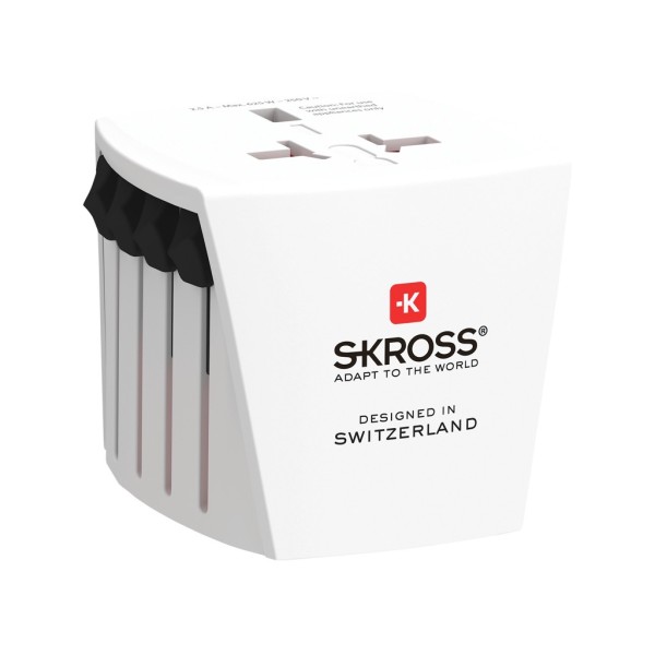 SKROSS MUV Wereldreisadapter Micro, wit