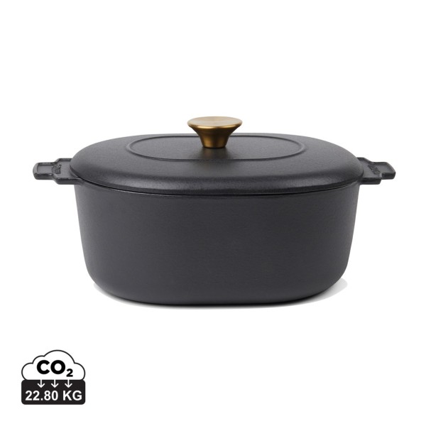 VINGA Monte heritage cocotte 4 L, zwart