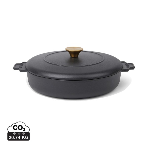 VINGA Monte Heritage braadpan 2,5 L, zwart