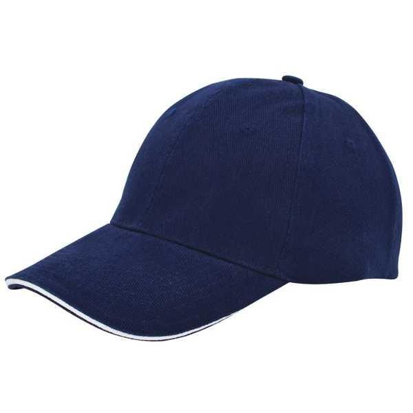 Brushed twill cap