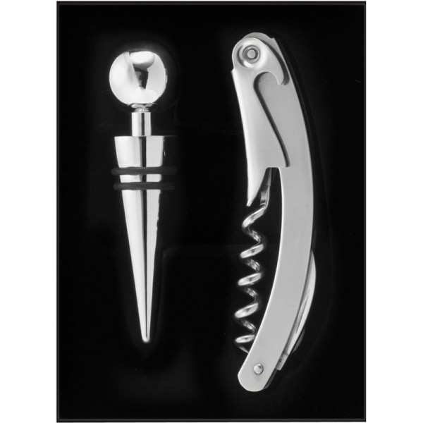 RVS wijn cadeauset Eve