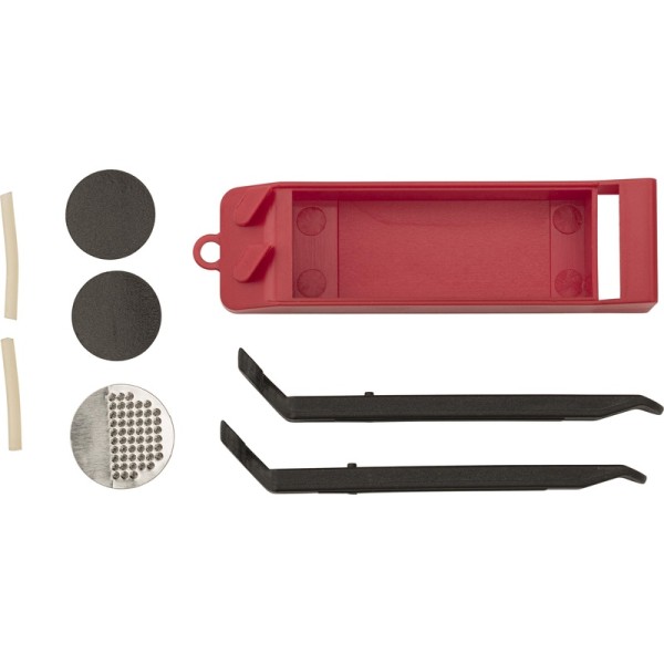 Fietsband reparatieset in kunststof cassette Emerie