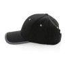 Impact AWARE ™ 6 panel 280gr recycled  katoen cap met bies-1338