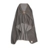 VINGA Bilton gerecyclede deken/poncho, grijs-311861