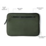 VINGA Baltimore laptopcase 15-17", groen-312236