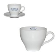 Dom Koffie Kop wit 15 cl.