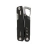 Solid multitool met karabijnhaak, zwart-313164