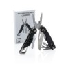 Solid multitool met karabijnhaak, zwart-313168