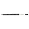 5-in-1 aluminium toolpen, zwart-313244