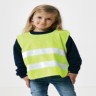 GRS gerecycled PET reflecterend veiligheidsvest 3-6 jaar, geel-313305