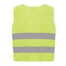 GRS gerecycled PET reflecterend veiligheidsvest 7-12 jaar, geel-313310