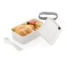 PP lunchbox met spork, antraciet-313644