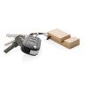 Standkey bamboe sleutelhanger telefoonstandaard, bruin-339292