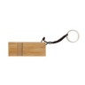 Standkey bamboe sleutelhanger telefoonstandaard, bruin-313822