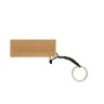 Standkey bamboe sleutelhanger telefoonstandaard, bruin-313823
