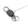 Keyfinder sleutelhanger met wereldwijd lokaliseren en USB C, zwart-313889