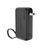 Urban Vitamin Eureka 65W Hybrid 10.000 mah powerbank/oplader, zwart-313944