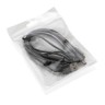 3-in-1 gevlochten nylon kabel, grijs-313977