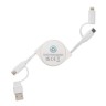 RCS standaard recycled plastic and TPE 6-in-1 kabel, zwart-314068
