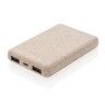 5.000 mAh zakformaat powerbank van tarwestro, khaki-339988