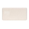 Kurk en tarwestro 8000 mAh 5W draadloze powerbank, khaki-314531