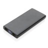 Aluminium 18W 10.000 mAh PD Powerbank, zwart-340009