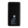 RCS gerecycled plastic 8.000 mAh draadloze powerbank, bruin-314632