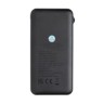 Lockhart RCS gerecycled plastic 10.000 powerbank, zwart-314703