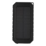 RCS recycled plastic solar powerbank 10W Wireless, zwart-314709