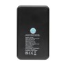 RCS gerecycled plastic 5.000 mAh 5W draadloze powerbank, zwart-314819