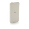 RCS standaard recycled plastic wireless powerbank, zwart-314865