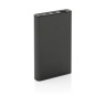 Terra RCS gerecyclede aluminium powerbank 5.000 mAh, grijs-340344