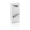 1.000 mAh sleutelhanger powerbank, zilver-315077