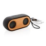 Bamboo X dubbele 10W speaker, zwart-315149