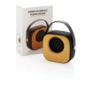 Bamboe 3W draadloze fashion speaker, zwart-315186